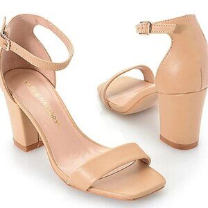 KATE & MALLORY STRAPPY HEELS SANDALS